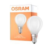 Osram LED Classic LED E14 Peer Filament Mat 3.8W 806lm - 827 Zeer Warm Wit | Vervangt 60W