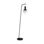 Eglo Vloerlamp Cranley Staal Zwart | IP20 - Geschikt voor 1x E27 