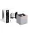 D'Lite Wandlamp Nova Zilver Up & Down 4.9W 480lm - 830 Warm Wit | IP54 - Verstelbare Gradenbundel