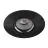 Noxion Inbouw Spot Logic MR16 Kantelbaar Glanzend Zwart | 92mm - Zaagmaat 80mm - IP20 - Incl. GU10 Fitting