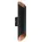 Eglo Wandlamp Agolada Buitenverlichting Verzinkt Staal Zwart Koper Up & Down 7.4W 660lm - 830 Warm Wit