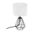 Eglo Tafellamp Carlton 2 Staal Zwart | IP20 - Geschikt voor 1x E14 