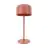 Eglo Tafellamp Roccanova Solar Staal Oranje 2W 270lm - 830 Warm Wit | IP44 - Aanraak dimbaar - USB-C