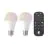 Duopak Eglo LED E27 Peer Helder Filament 11W 1300lm - 827-865 Afstembaar Wit + RGB | Vervangt 100W