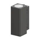 Ledvance Wandlamp Urban Vario Aluminium Grijs Up & Down 27W 2700lm - 830-840 CCT | IP65 - Dali Dimbaar